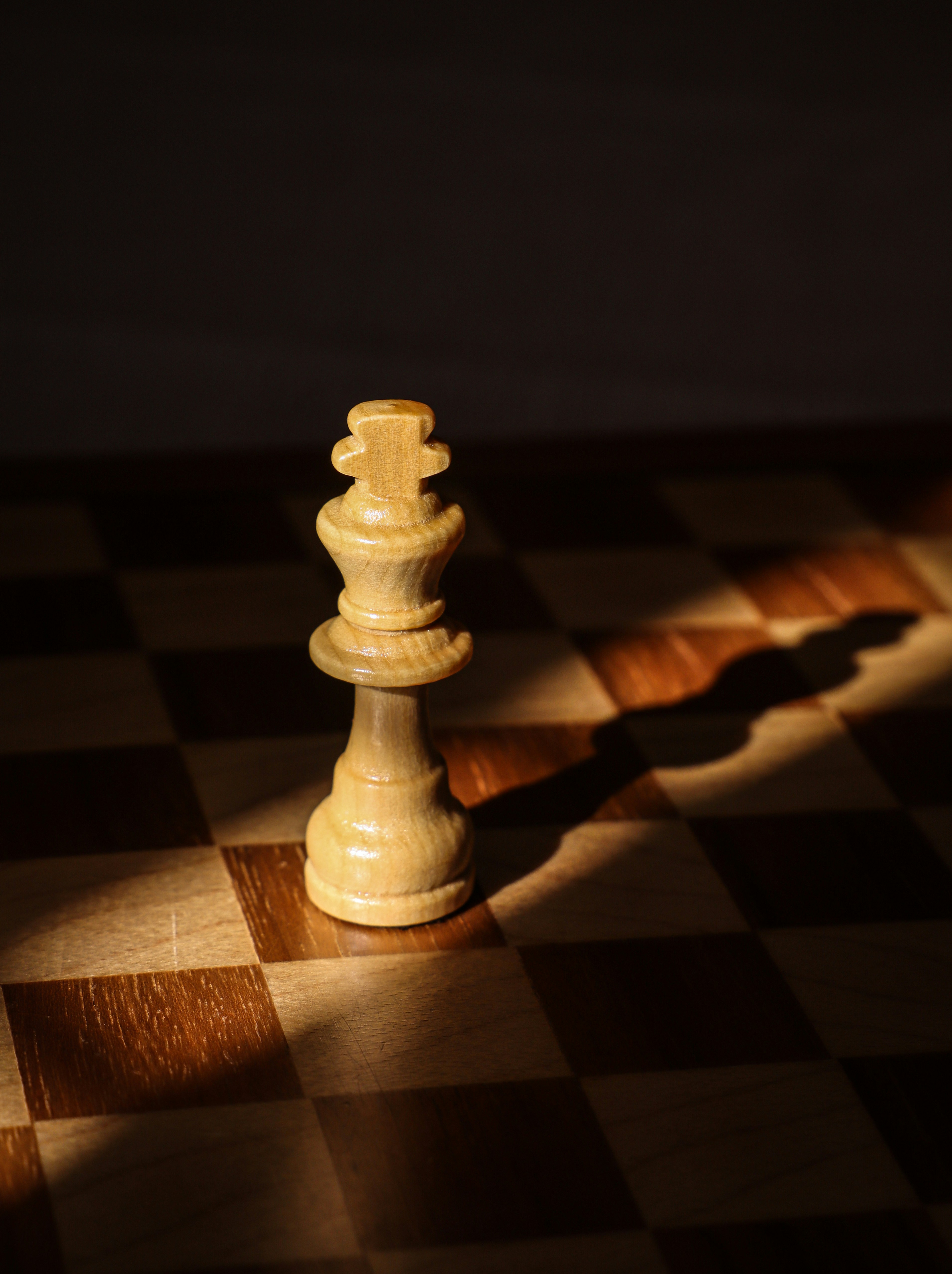 Strategic planning and digital marketing strategy represented by chess piece